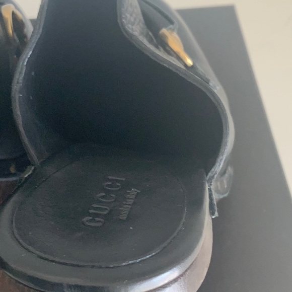 Gucci Black leather clogs - Picture 7 of 16